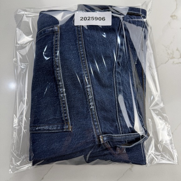 J. Crew Jeans Womens 36x29 Dark Wash Vintage Wide Leg Premium Edition Button Fly - Picture 12 of 12